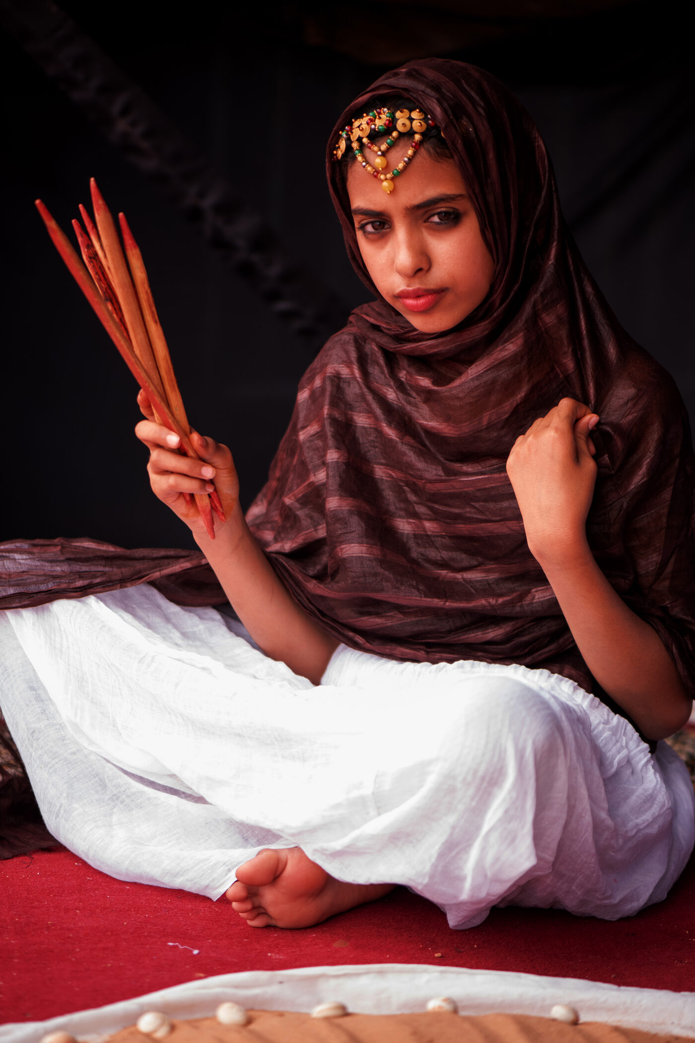 Traje Sahrawi tradicional